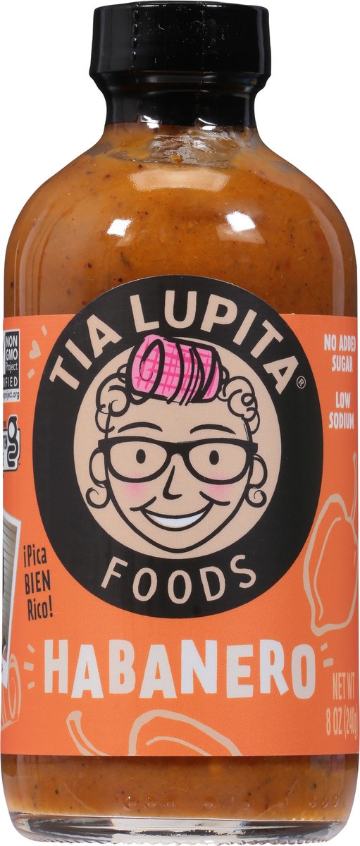 slide 6 of 9, Tia Lupita Foods Habanero Hot Sauce 8 oz, 1 ct