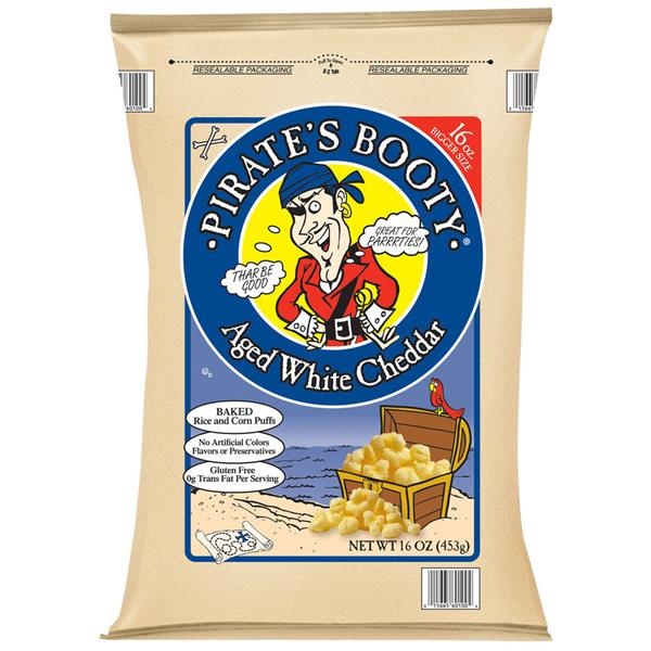 slide 1 of 1, Pirate's Booty Rice and Corn Puffs 16 oz, 16 oz