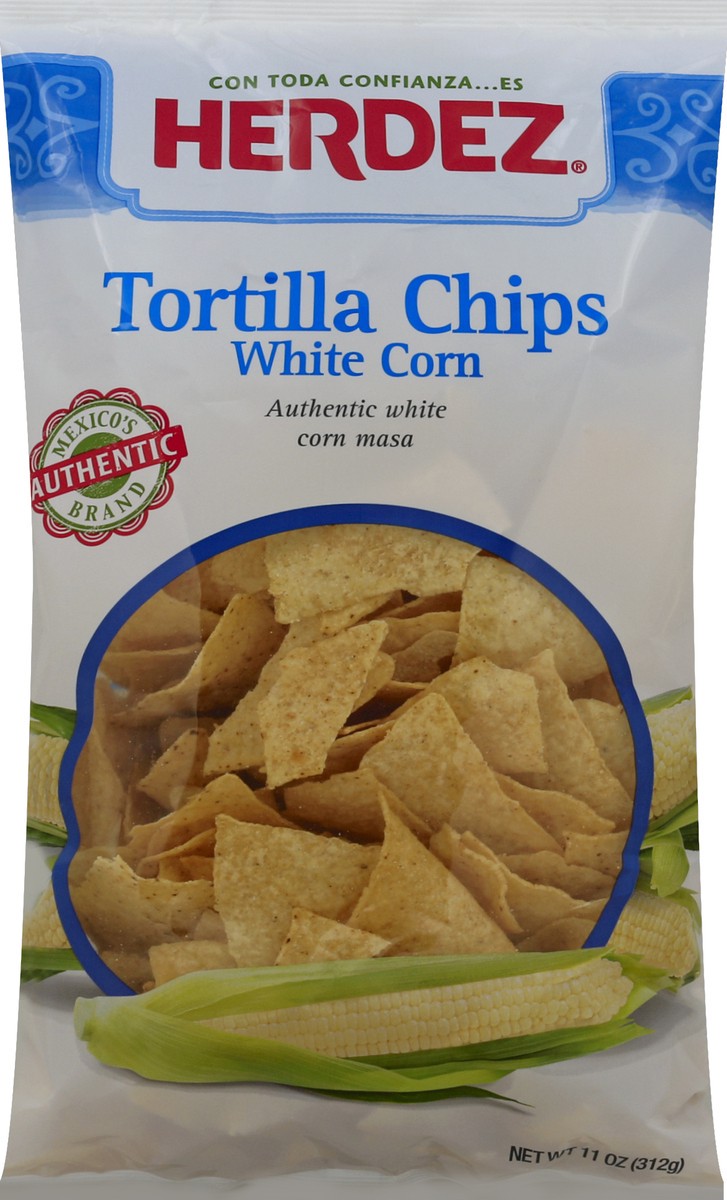 slide 6 of 6, Herdez White Corn Tortilla Chips, 11 oz