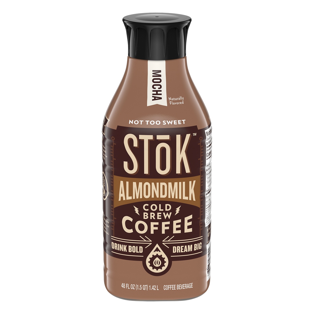 slide 1 of 8, STK Mocha Almondmilk Cold Brew Coffee, 48 fl oz