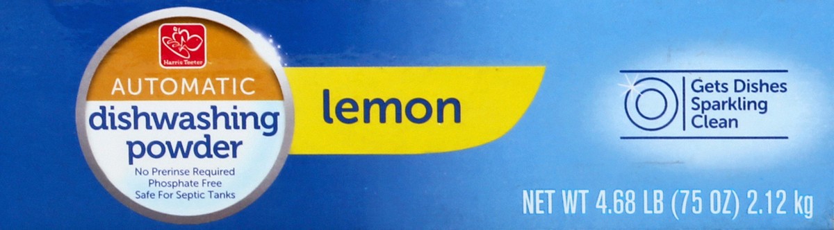 slide 2 of 4, Harris Teeter Auto Dish Powder Lemon, 1 ct
