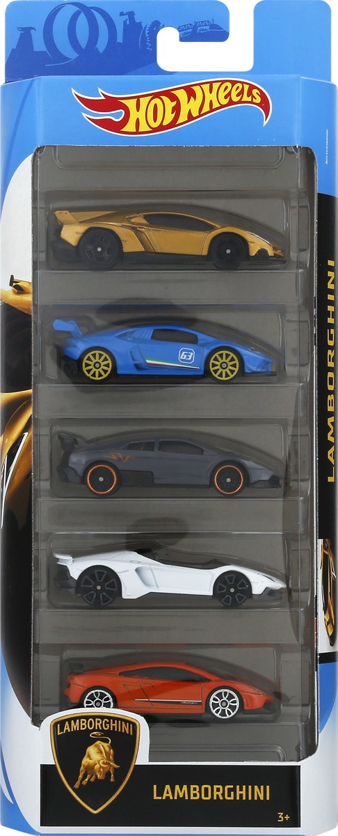 slide 1 of 4, Hot Wheels Lamborghini Toy Vehicle 1 ea, 1 ct