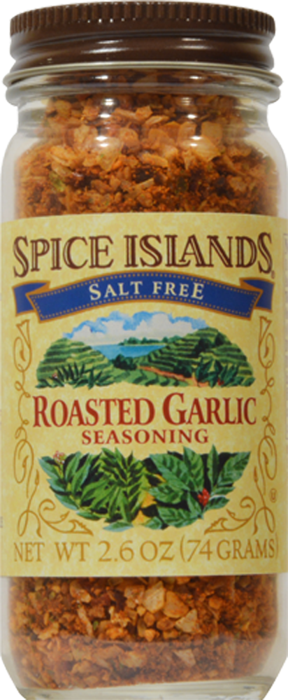 slide 1 of 1, Spice Islands Sf Roasted Garlic, 2.6 oz