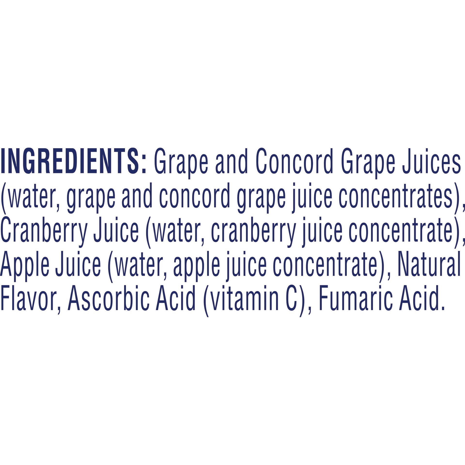 slide 9 of 9, Ocean Spray Cranberry Concord Grape 100% Juice Blend, 6 ct; 10 fl oz