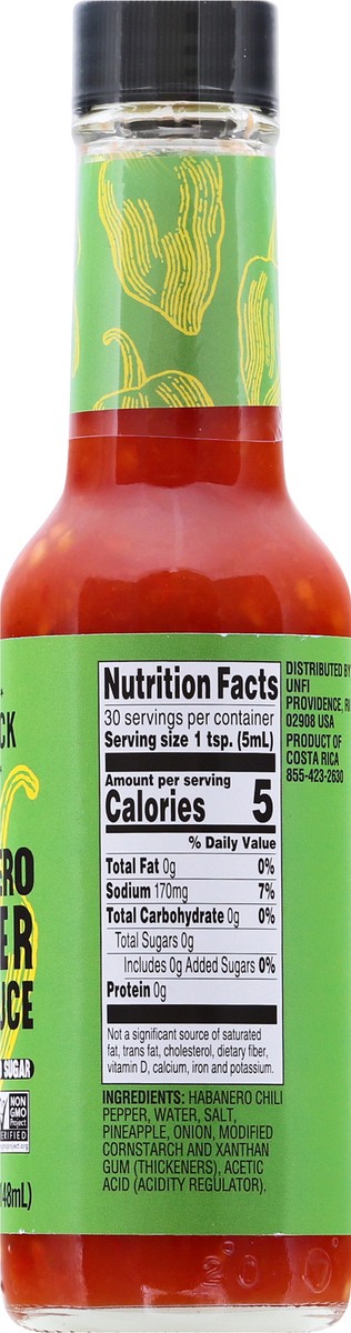 slide 2 of 12, Woodstock Habanero Pepper Hot Sauce 5 oz, 5 oz
