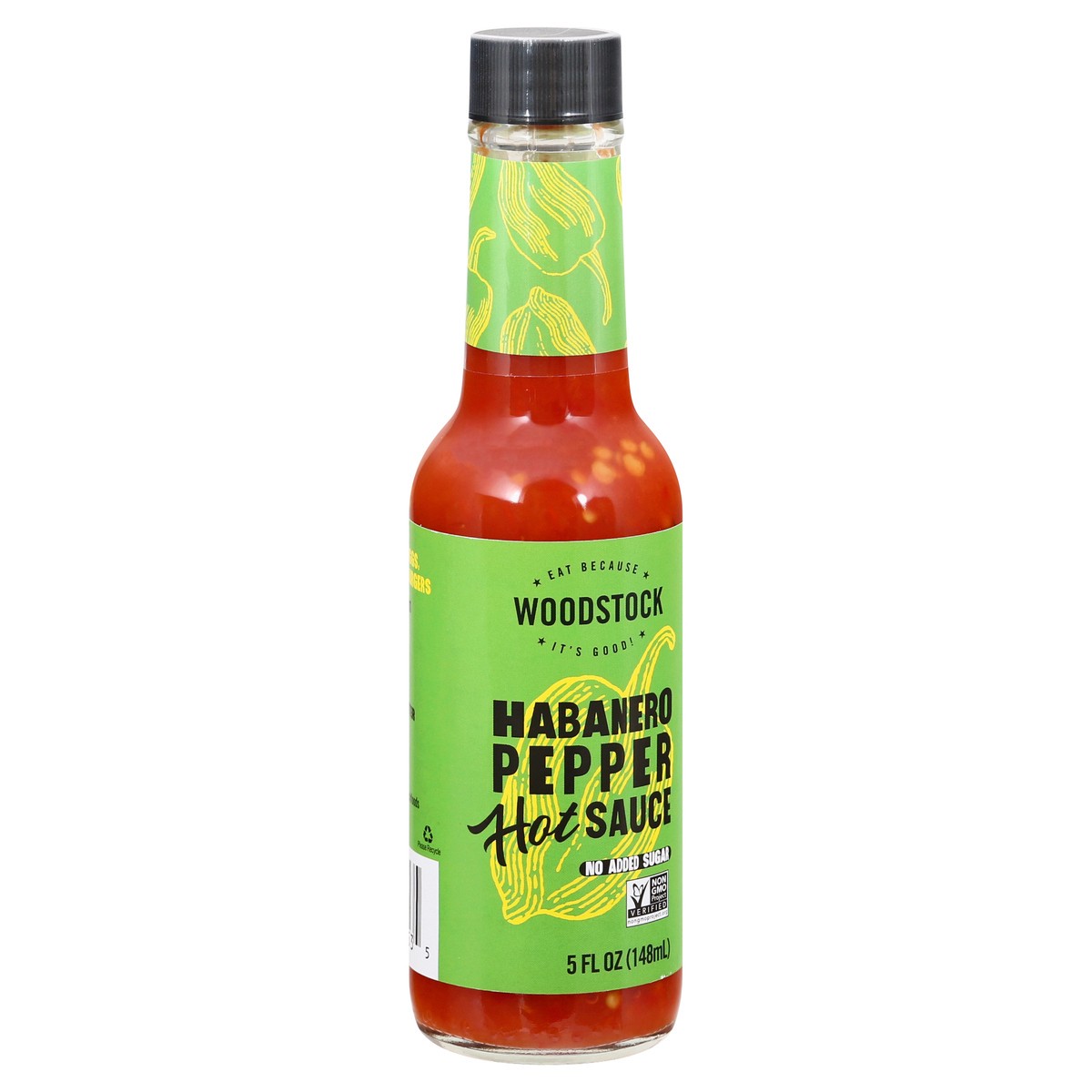 slide 3 of 12, Woodstock Habanero Pepper Hot Sauce 5 oz, 5 oz