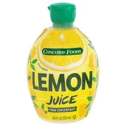 Concord Foods Lemon Juice from Concentrate 4.5 fl oz