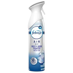 Febreze Air Mist, Air Freshener Spray, Odor Fighting Room Spray, Musty Odor Fighter Fresh Air Scent, 8.1oz