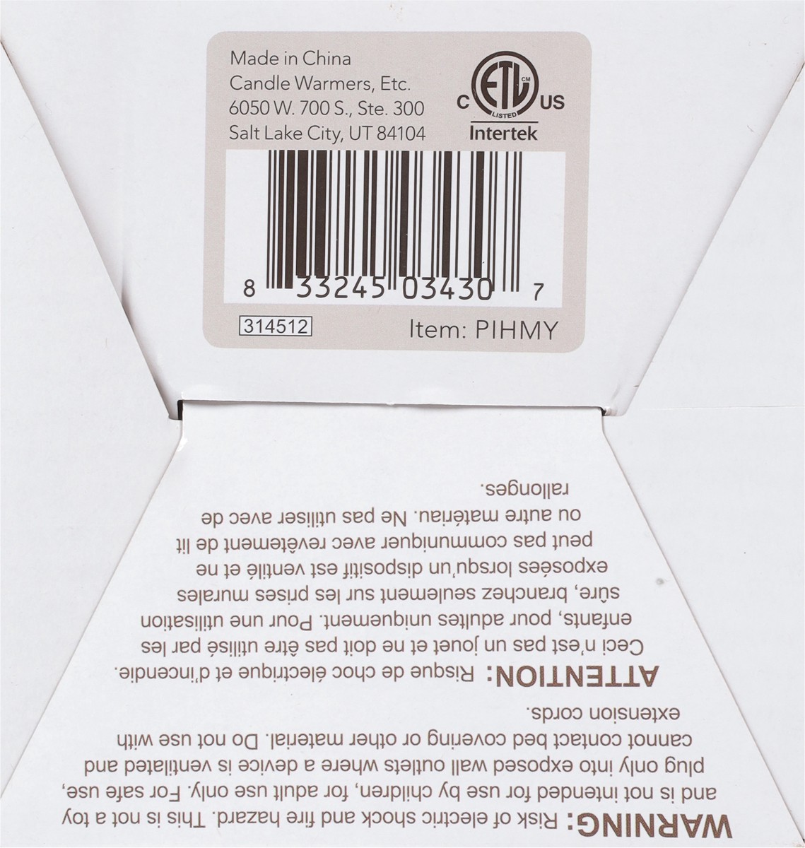 slide 2 of 9, Candle Warmers Harmony Pluggable Fragrance Warmer 1 Each, 1 ct