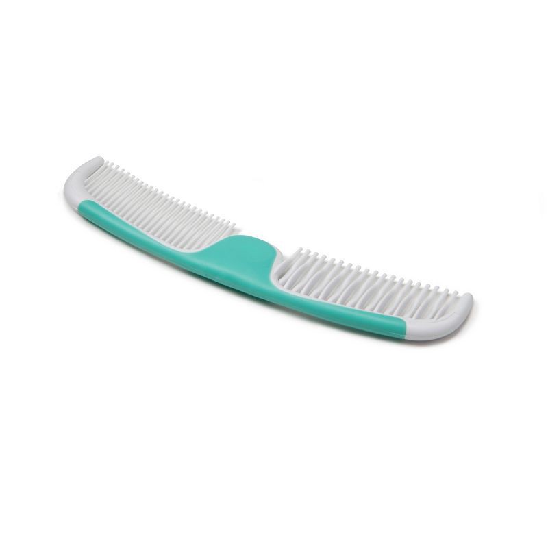 slide 3 of 5, Safety 1st Easy Grip Brush & Comb Set - White, 1 ct