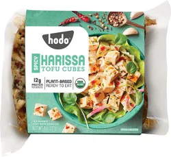 Hodo Spicy Harissa Tofu Cubes 8 oz