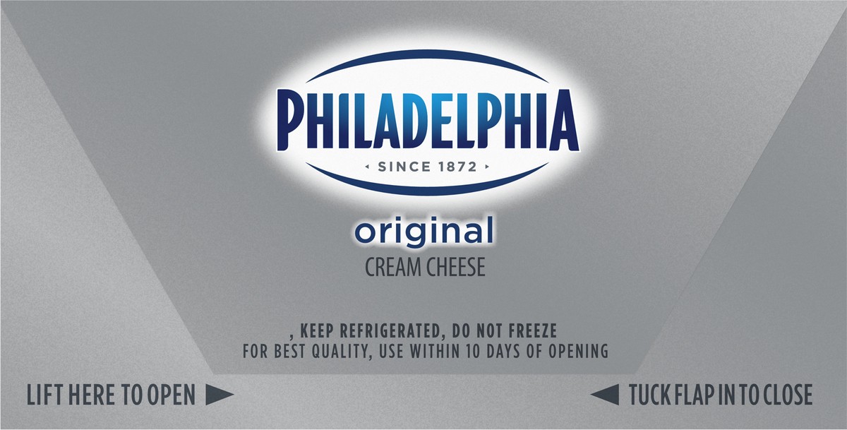 slide 9 of 13, Philadelphia Original Cream Cheese, 2 ct Pack, 8 oz Brick, 2 ct