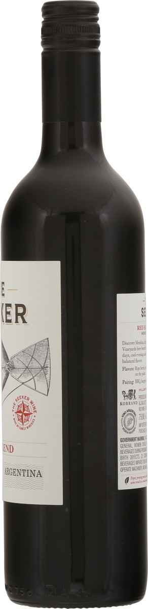 slide 2 of 12, The Seeker 2021 Argentina Mendoza Red Blend 750 ml, 750 ml