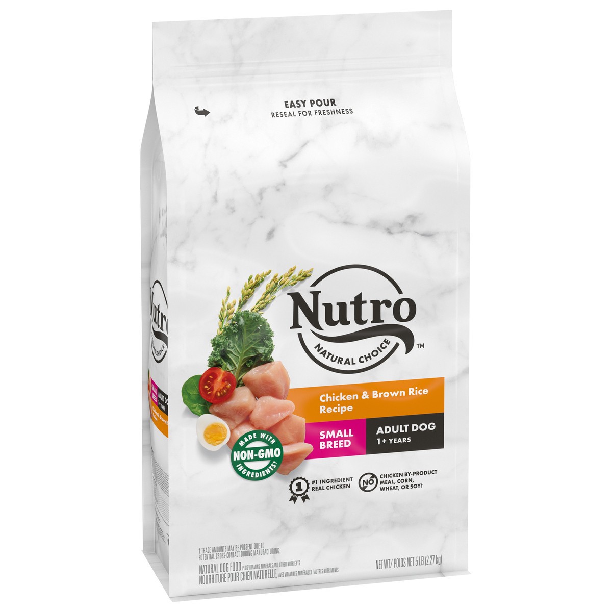 slide 2 of 9, Nutro Wholesome Essentials Farm-Raised Chicken, Brown Rice & Sweet Potato Recipe Small Breed Adult Dry Dog Food - 5lbs, 5 lb