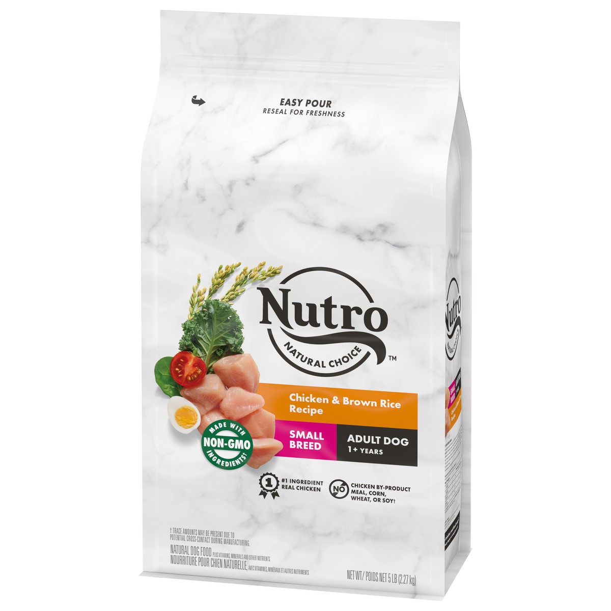 slide 4 of 9, Nutro Wholesome Essentials Farm-Raised Chicken, Brown Rice & Sweet Potato Recipe Small Breed Adult Dry Dog Food - 5lbs, 5 lb
