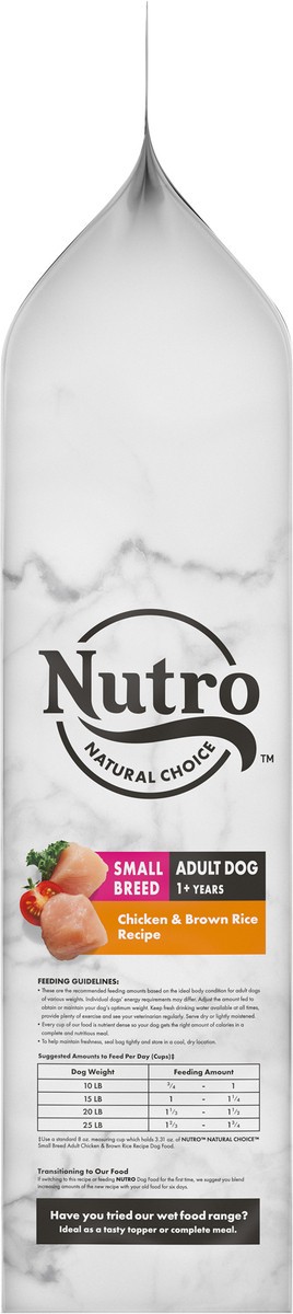 slide 8 of 9, Nutro Wholesome Essentials Farm-Raised Chicken, Brown Rice & Sweet Potato Recipe Small Breed Adult Dry Dog Food - 5lbs, 5 lb