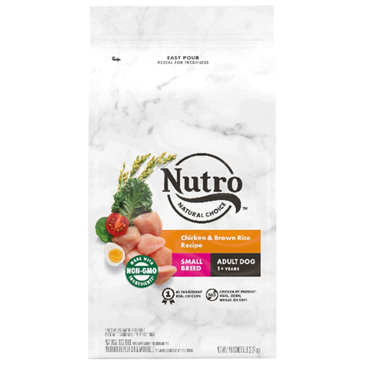 slide 1 of 9, Nutro Wholesome Essentials Farm-Raised Chicken, Brown Rice & Sweet Potato Recipe Small Breed Adult Dry Dog Food - 5lbs, 5 lb