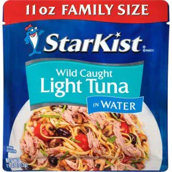 StarKist Wild Caught Light Tuna in Water Family Size 11 oz