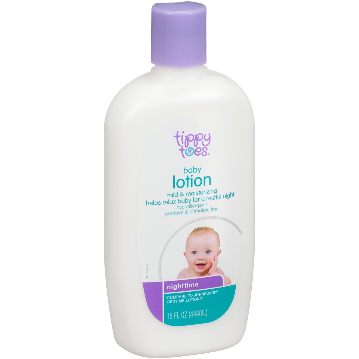 slide 12 of 12, Tippy Toes Baby Lotion, Nighttime, 15 fl oz