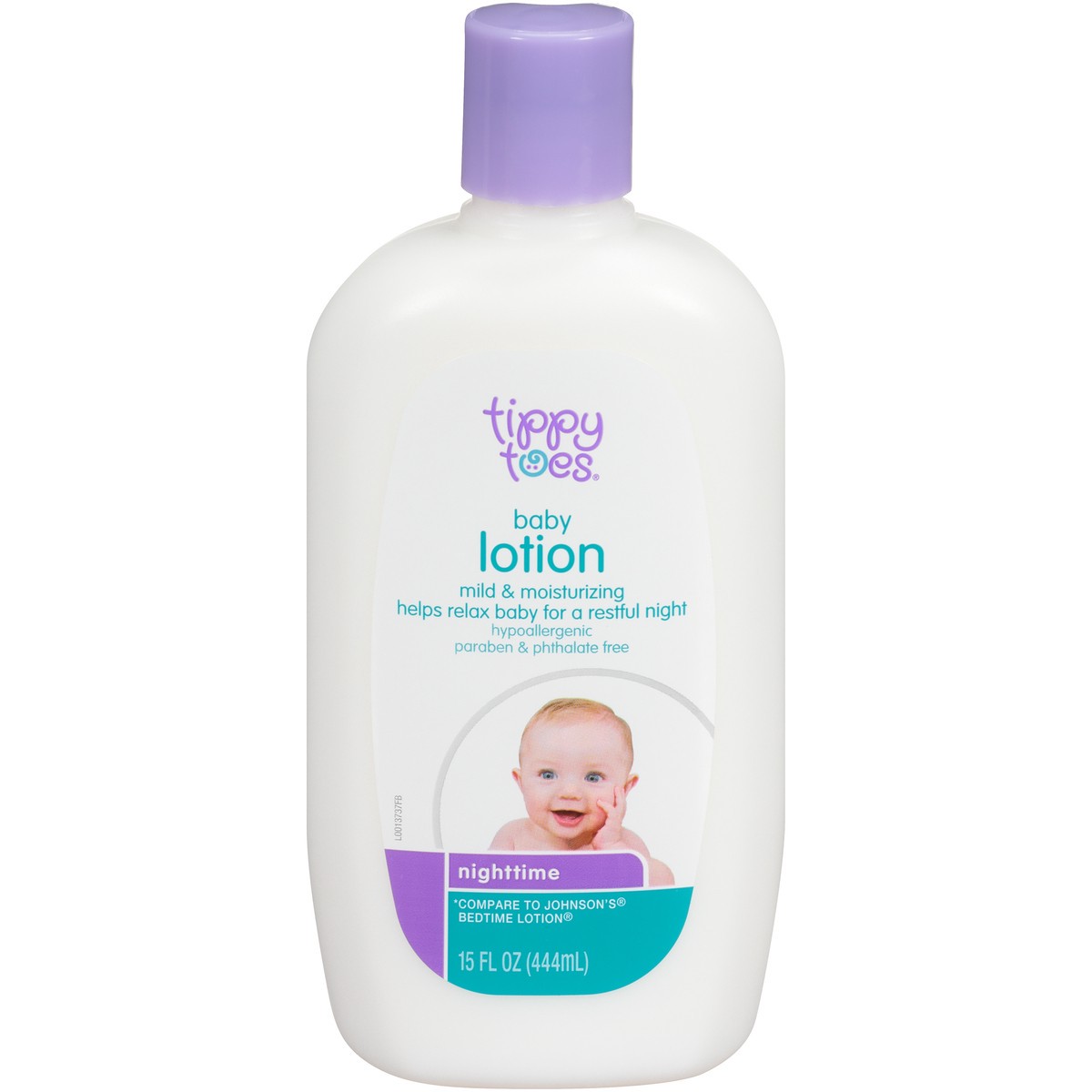 slide 1 of 12, Tippy Toes Baby Lotion, Nighttime, 15 fl oz