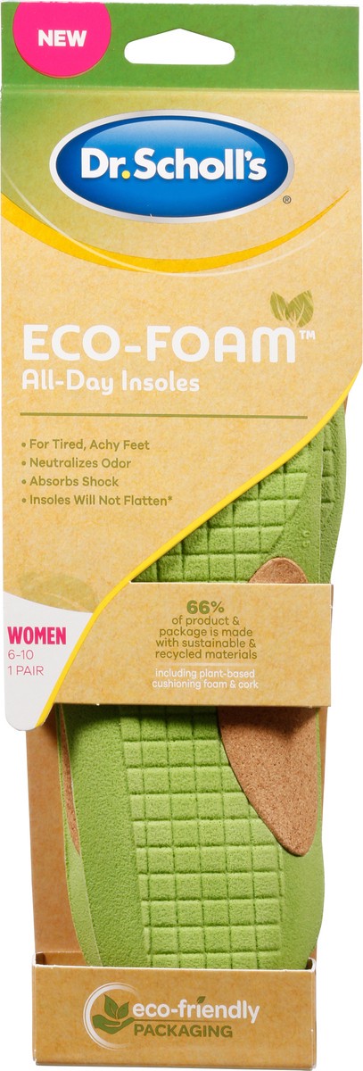slide 3 of 11, Dr. Scholl's Eco-Foam Women (6-10) All-Day Insoles 1 ea, 1 ct
