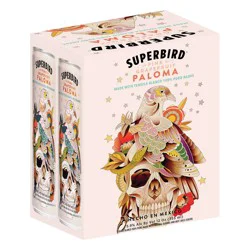 Superbird Pink Grapefruit Tequila Paloma 4pk