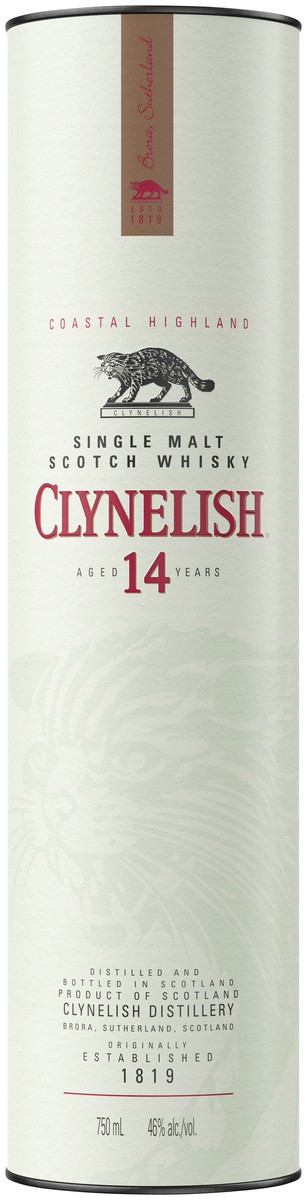 slide 1 of 3, Clynelish Single Malt Scotch Whisky, 750 ml