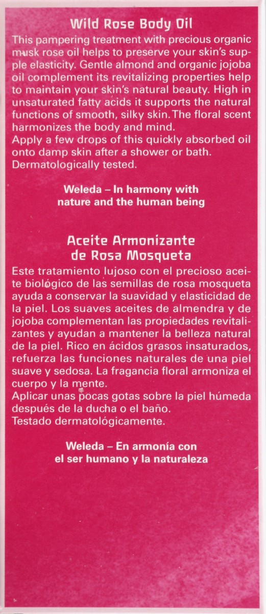 slide 2 of 5, Weleda Wild Rose Body Oil, 3.4 fl oz