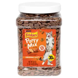 Purina Friskies Cat Treats, Party Mix Original Crunch
