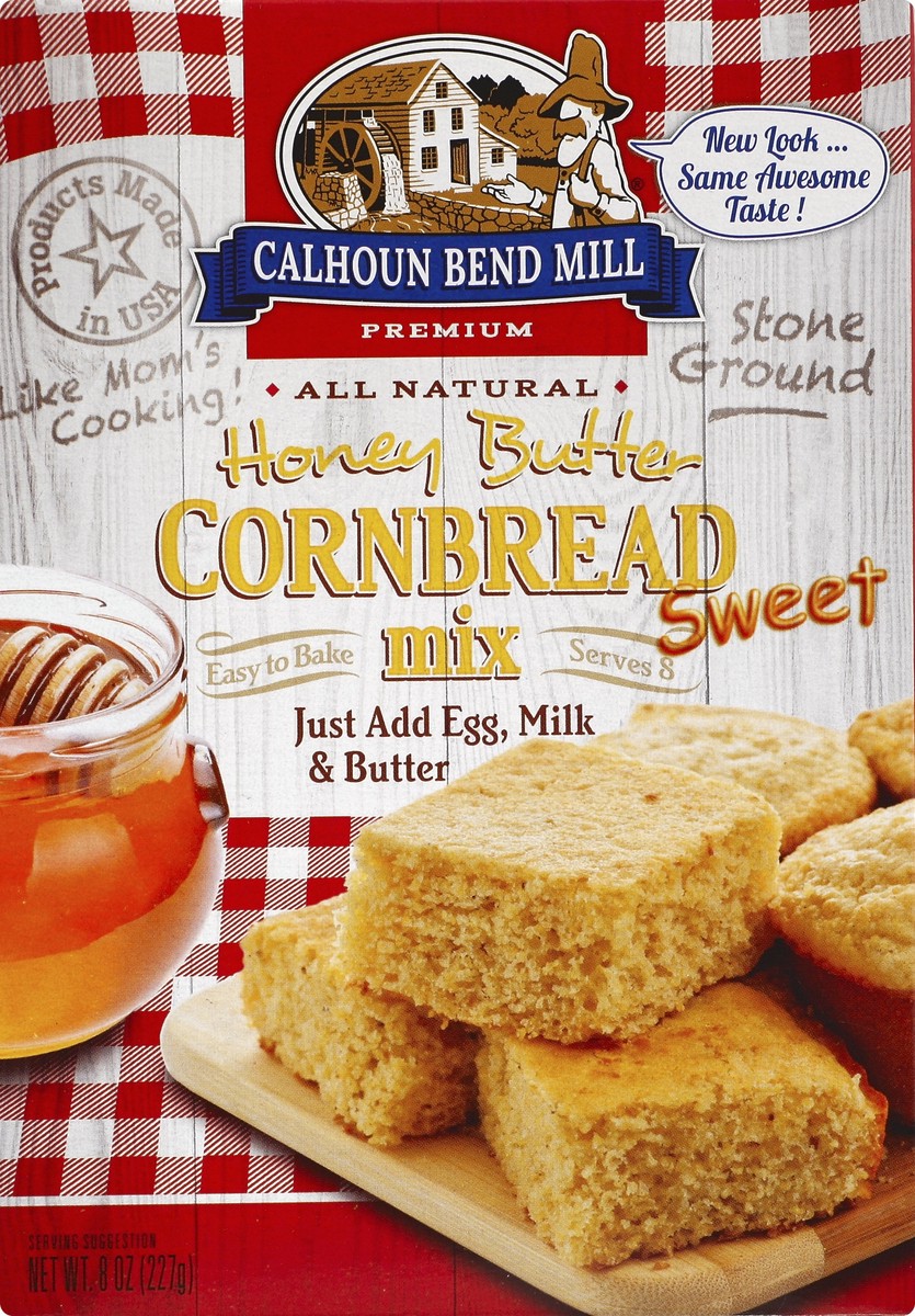 slide 1 of 4, Calhoun Bend Cornbread Mix 8 oz, 8 oz