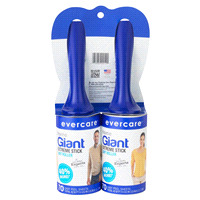 slide 3 of 5, Evercare Twin Pack Giant Lint Roller 140 Sheets, 1 ct