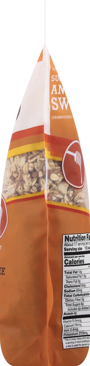 slide 11 of 12, GrandyOats Family Value Size Honey Nut Granola 36 oz, 36 oz