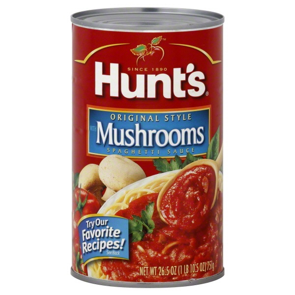 slide 1 of 1, Hunt's Hunt Mushroom Spag Sce, 26.5 oz