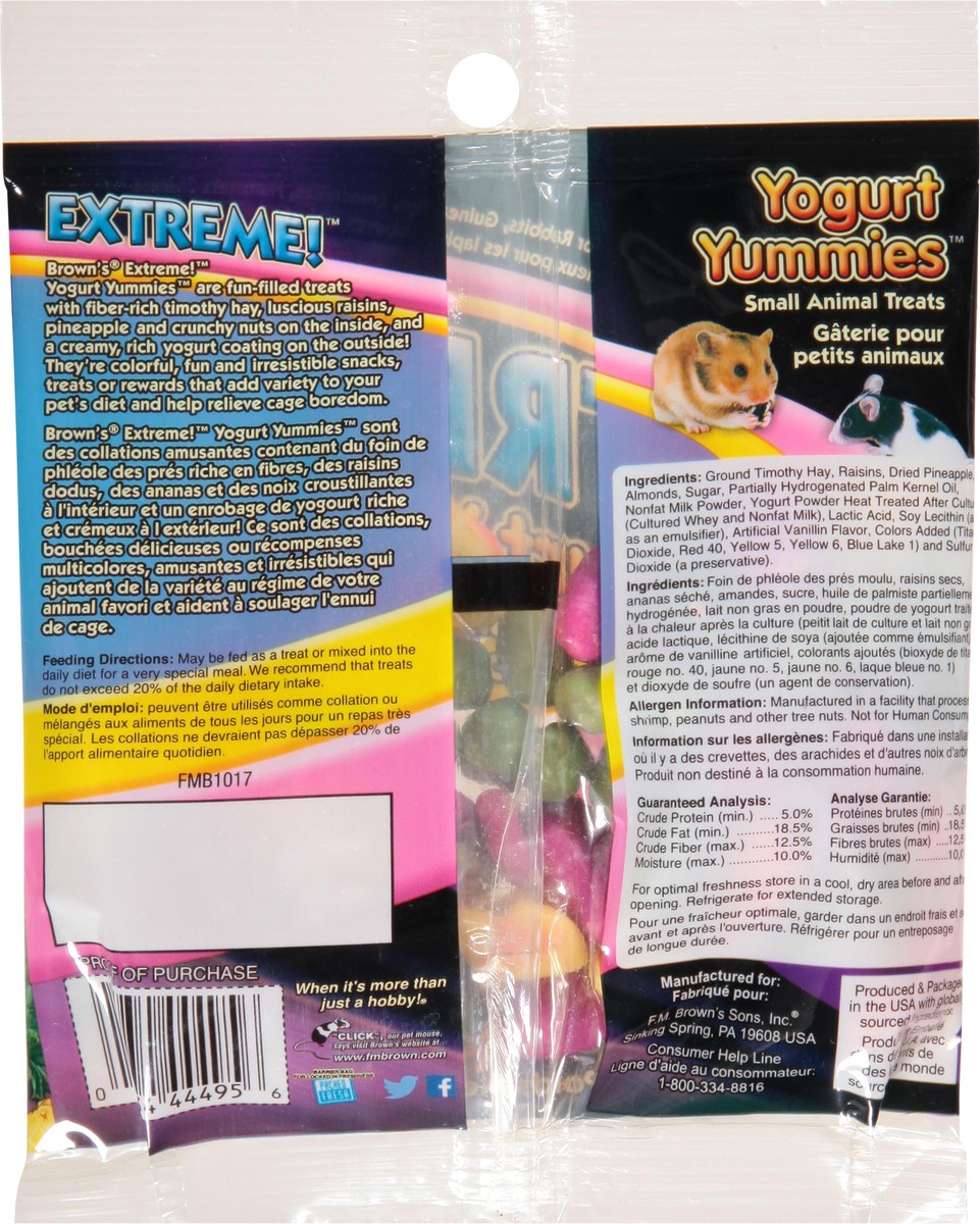 slide 5 of 9, Extreme! Yogurt Yummies Small Small Animal Treats 2.75 oz, 2.75 oz