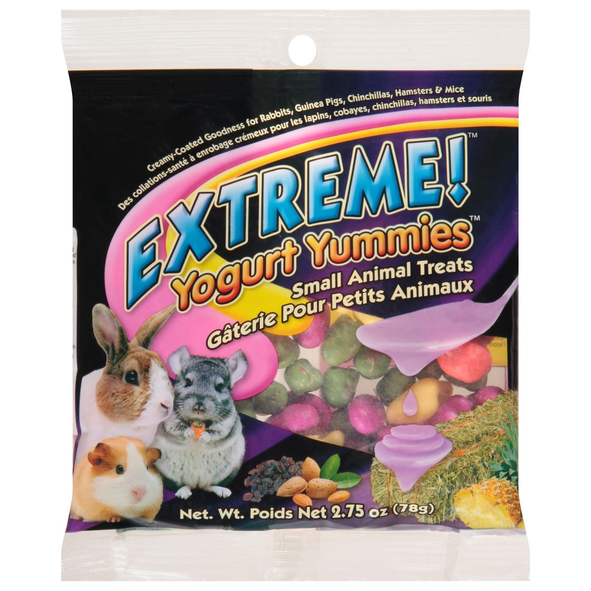 slide 1 of 9, Extreme! Yogurt Yummies Small Small Animal Treats 2.75 oz, 2.75 oz