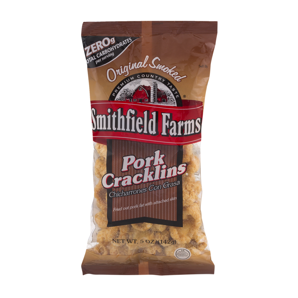 slide 1 of 1, Smithfield Pork Cracklins, 5 oz