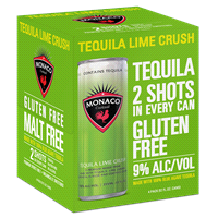 slide 3 of 5, Monaco Tequila Lime Crush Cocktail - 4pk/12 fl oz Cans, 4 ct; 12 fl oz