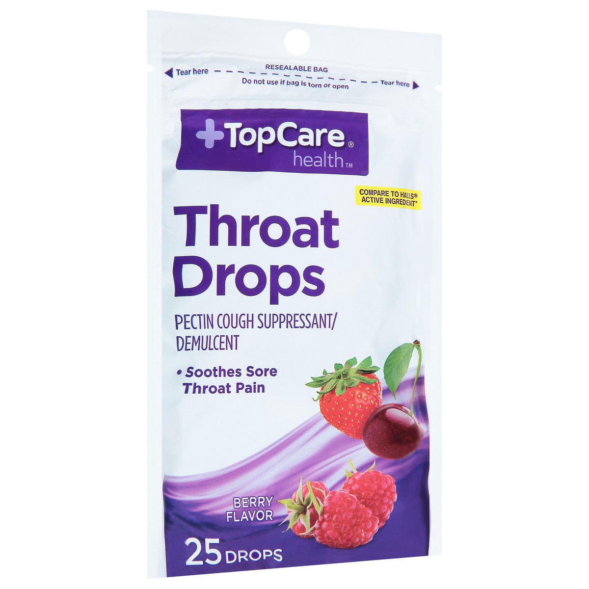 slide 3 of 13, TopCare TOP CARE Topcare Cough Drops, Fruit Ice, 25 ct