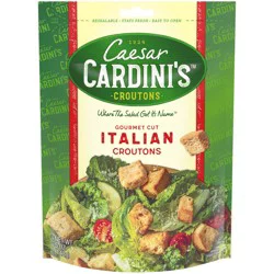 Caesar Cardini's™ Gourmet Cut Italian Croutons 5 oz. Pouch