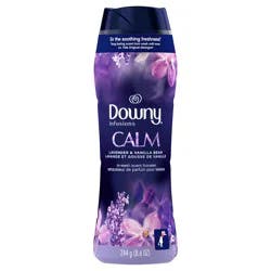 Downy Infusions In-Wash Scent Booster Beads, Calm, Lavender and Vanilla Bean, 8.6 oz
