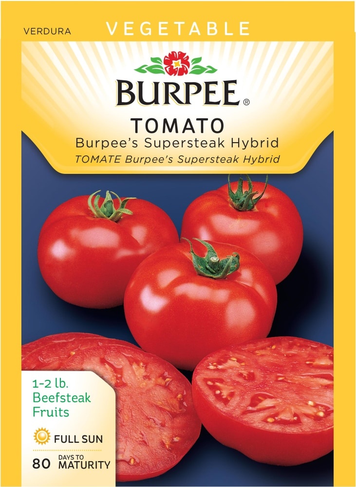 slide 1 of 1, Burpee Supersteak Hybrid Tomato Seeds - Red, 1 ct