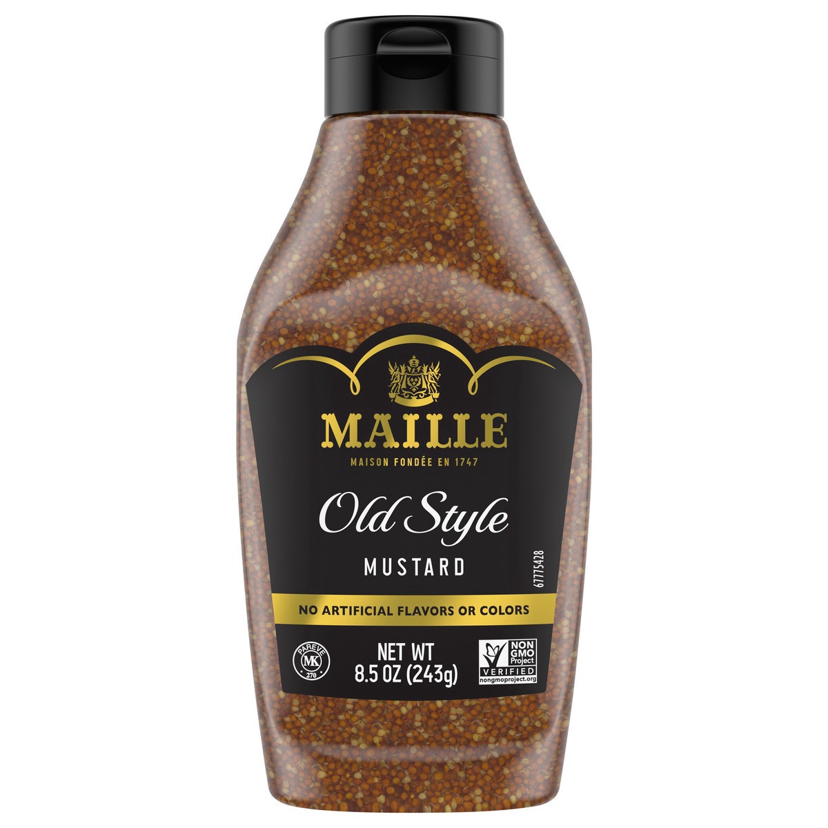 slide 1 of 5, Maille Old Style Mustard - 8.5oz, 