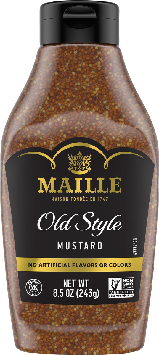 slide 5 of 5, Maille Old Style Mustard - 8.5oz, 