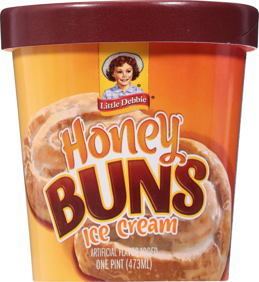 slide 2 of 9, Little Debbie Honey Buns Ice Cream - 1 pint, 1 pint