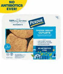 Perdue Original Chicken Cutlets 14 Oz