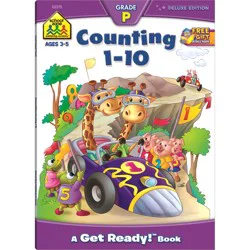 School Zone Counting 1-10 Deluxe Workbook