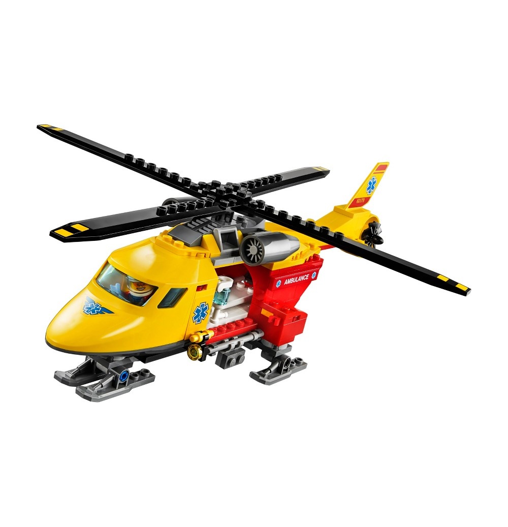 slide 5 of 7, LEGO City Great Vehicles Ambulance Helicopter 60179, 1 ct