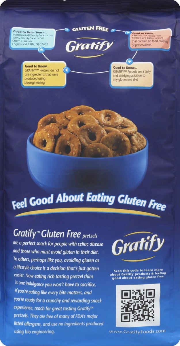 slide 6 of 6, Gratify Pretzels 10.5 oz, 10.5 oz