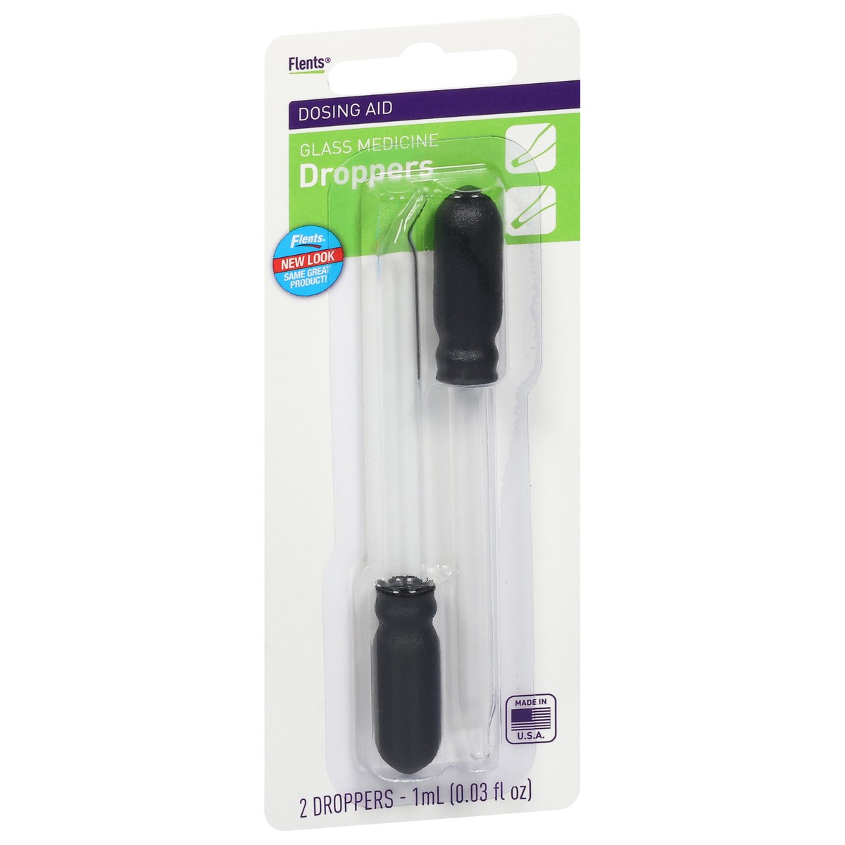 slide 11 of 11, Flents Glass Medicine Droppers 2 ea, 2 ct