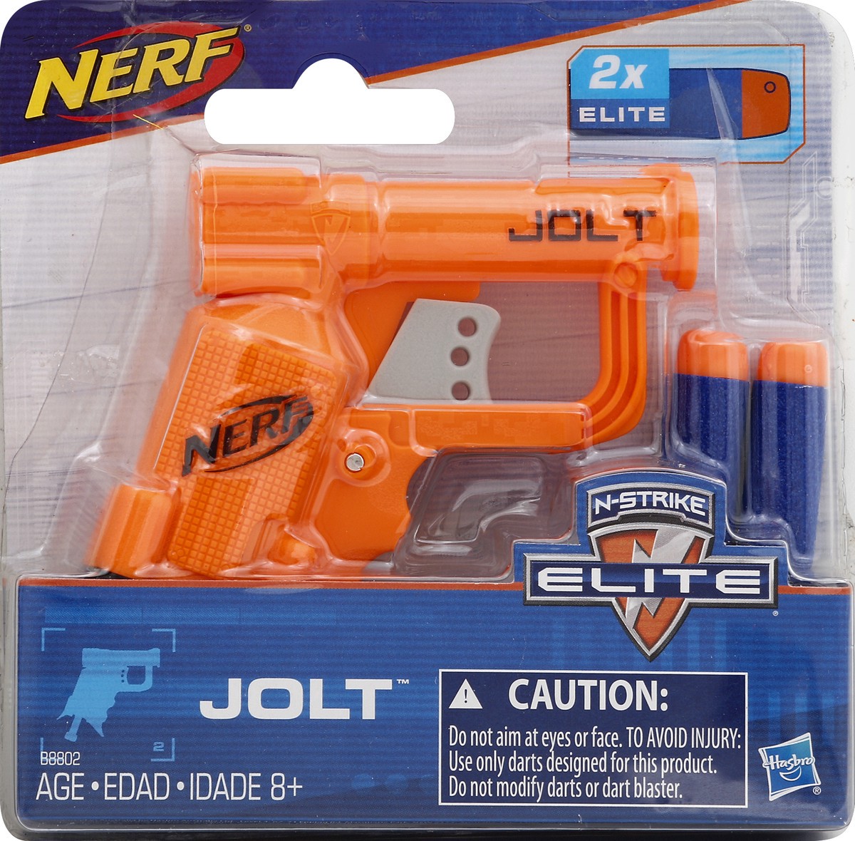 slide 2 of 2, Nerf Jolt Dart Blaster, 1 ct